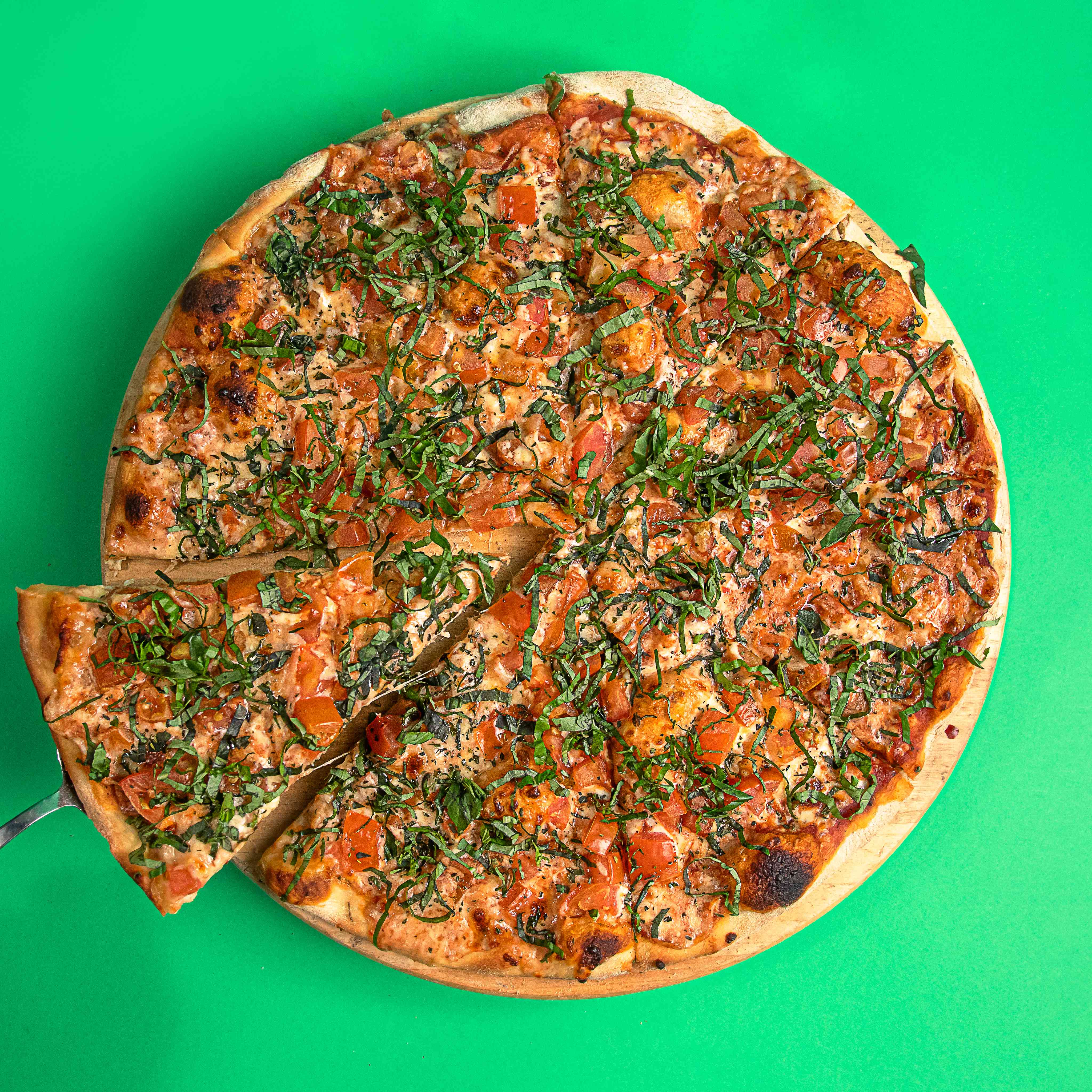 Pizza Margarita Tradicional.